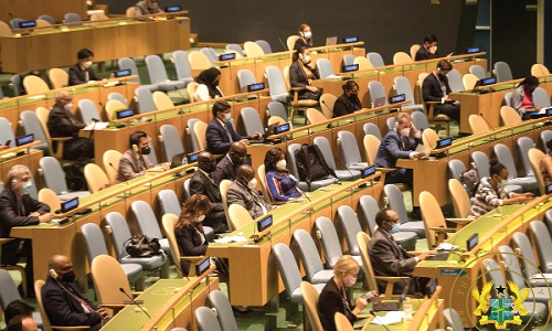 Meeting of the UN General Assembly 
