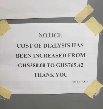 Dialysis at Korle Bu: We can't pay cost increment - Patients appeal to govt
