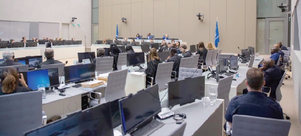 The International Criminal Court in session