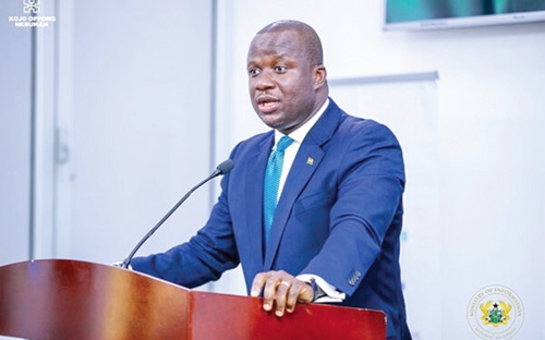 Samuel A. Jinapor — Minister of Lands  and Natural Resources