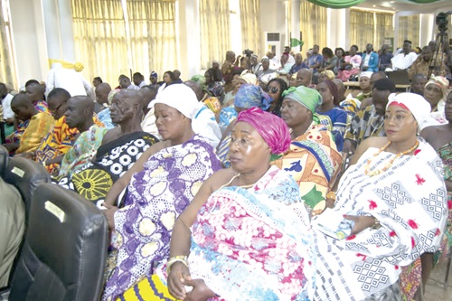 The participants in Sunyani The participants in Sunyani