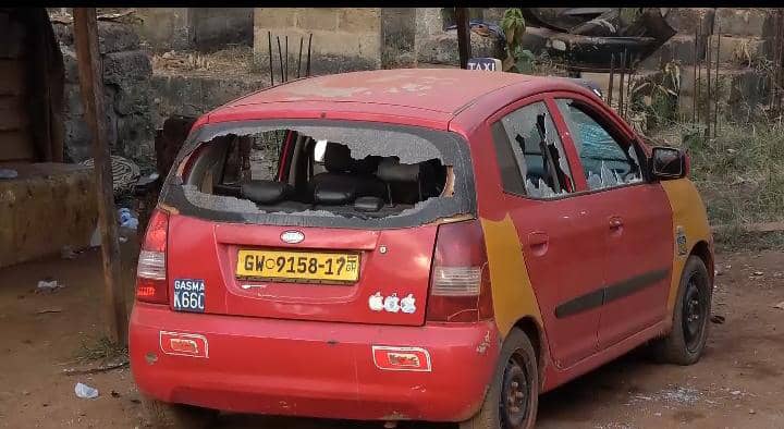 Vehicles, houses vandalized in communal clash at Atwima Agogo and Atwima Twedie