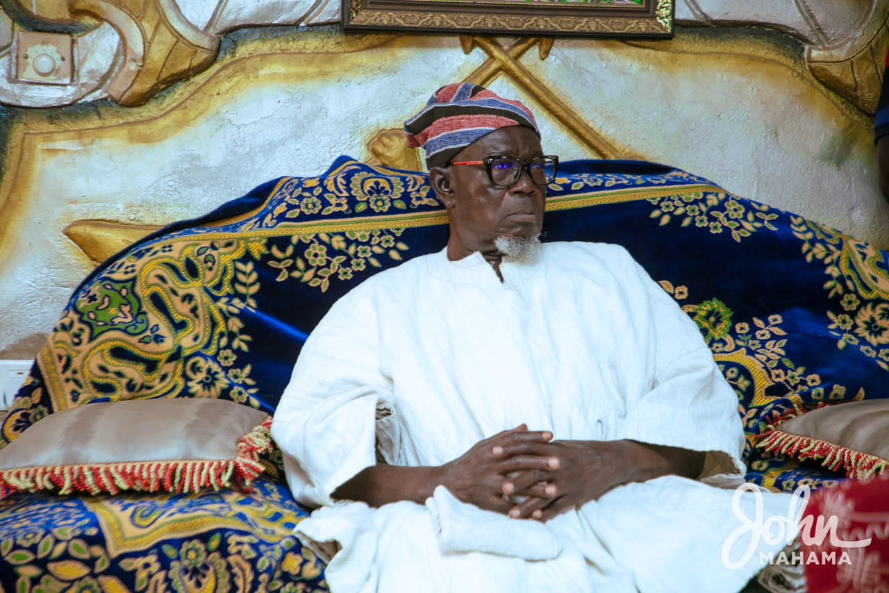 What the Bolewura said when Mahama called on him in Bole