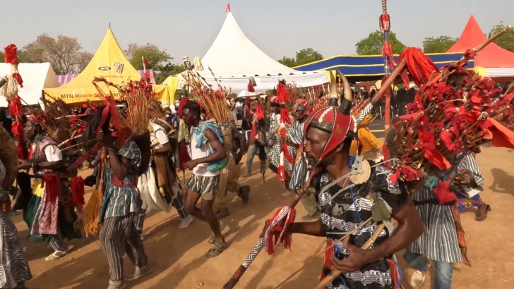 How sons and daughters of Kassena-Nankana in Navrongo celebrated Fao Festival