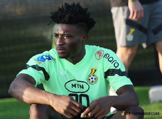 Mohammed Kudus finally arrives in Black Stars camp