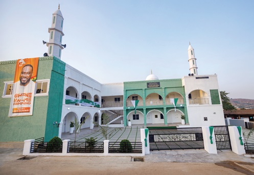 The new mosque at Agogo The new mosque at Agogo