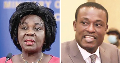  Cecilia Abena Dapaah — Former Sanitation Minister, Kissi Agyebeng — Special Prosecutor