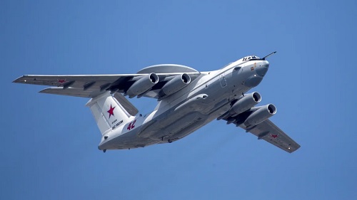 An A-50 aircraft during a military parade