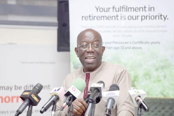 SSNIT investments safe, viable — Dr Ofori-Tenkorang