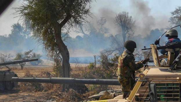 Nigerian military camp