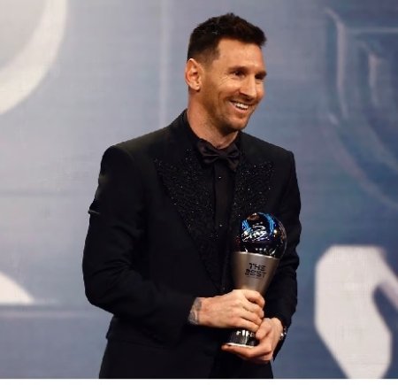 Lionel Messi wins Best Male Player