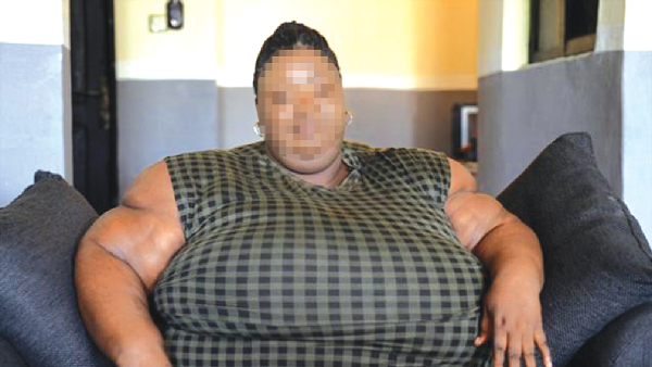 22 per cent of the women are obese