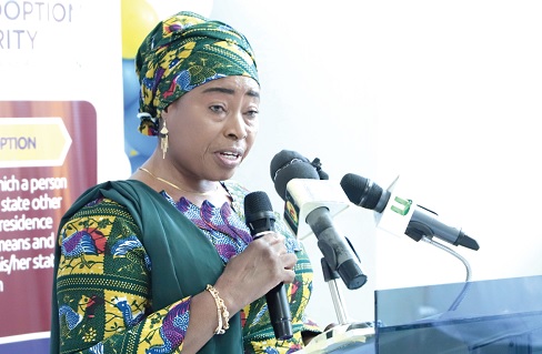 Lariba Zuweira Abudu,  Minister of Gender, Children and Social Protection