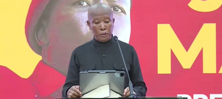 Ghana's democracy threatened by corruption - Julius Malema