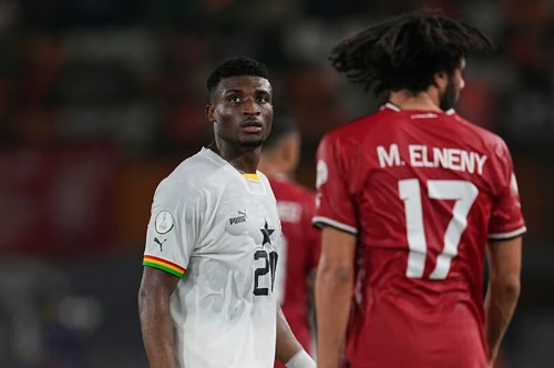 AFCON 2023: Black Stars draw 2-2 with Egypt despite Kudus' brilliant brace