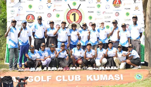 Kumasi: 3rd Captain One Golf Kids Championship tees-off at Royal Golf Club