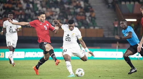 Mohamed Kudus disappointed despite brace in Ghana's draw with Egypt