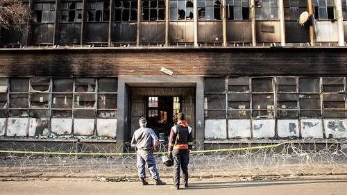 Johanesburg's Usindiso fire survivors living in unsafe shacks in South Africa