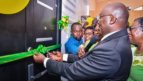 VP Bawumia commissions Digital Repository for Wesley Girls SHS in memory of his mother 