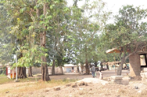 The village square The village square