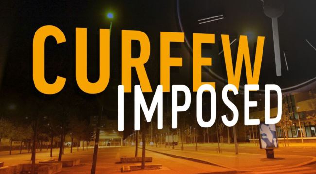 How is imposition of curfew regulated?