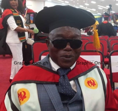 Meet Dr Ben Bishop Nyanihorba Ayamba, the first visually impaired PhD graduate from UCC