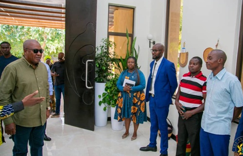 President Mahama visits Ghana’s Chancery in Nairobi, Kenya