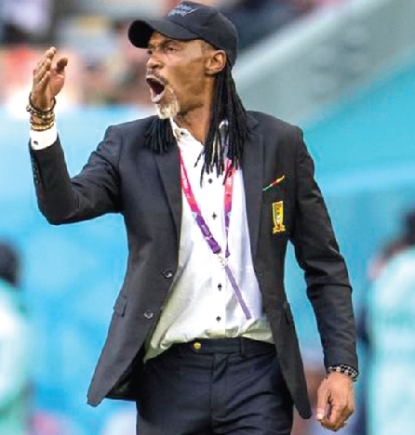 Rigobert Song - Cameroun coach