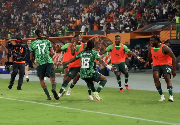 The Super Eagles of Nigeria have qualified for the quarter finals