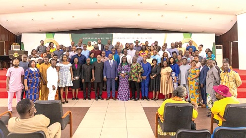 Participants after the policy dialogue