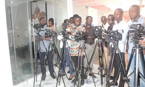The press in Accra The press in Accra