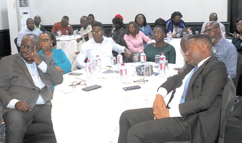 Participants in a workshop on combatting illegal wildlife trade in Accra. Participants in a workshop on combatting illegal wildlife trade in Accra.