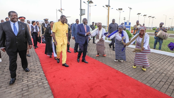 Kenyan President Ruto commences three-day state visit to Ghana