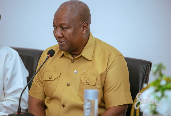 Former President John Mahama