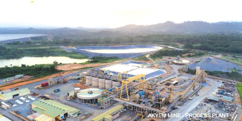  The Akyem mine began commercial production in 2023