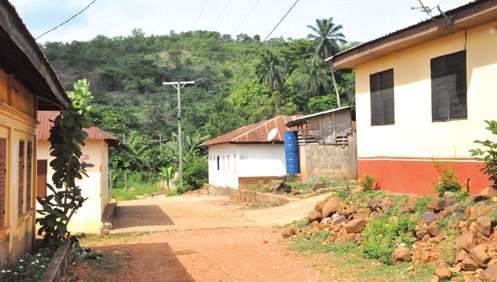 A clean neighbourhood in Lume-Kpodoave