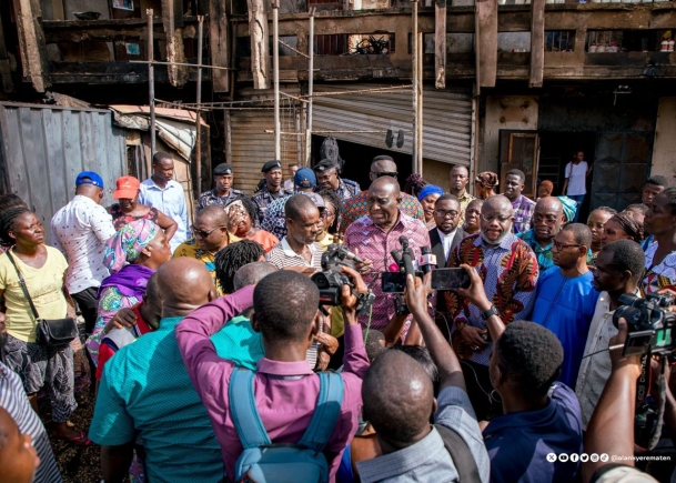 Madina market fire: Alan Kyerematen vows to establish traders bank to address needs of affected traders