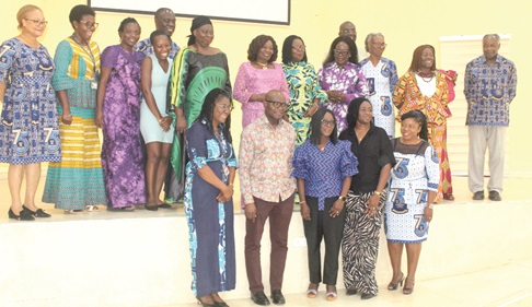 The awardees of the Centre  for Gender Studies and Advocacy.  Picture: ESTHER ADJORKOR ADJEI 