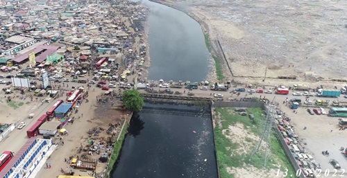 The Agbogbloshie bridge