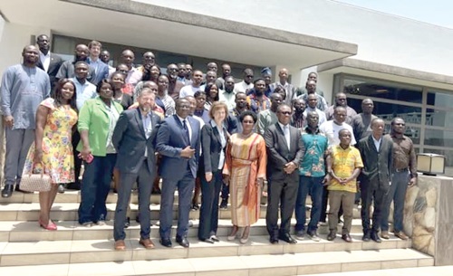 Participants in the launch of the initiative in Accra