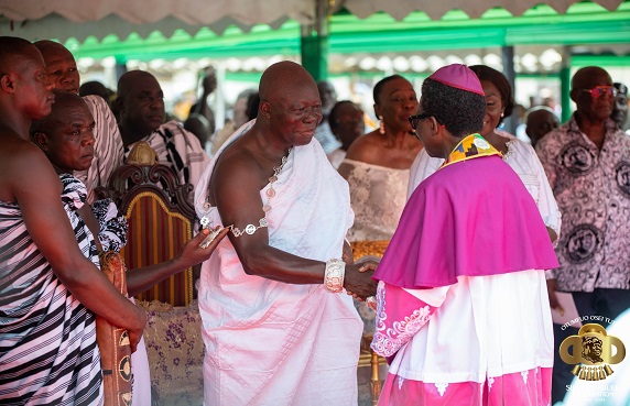Religious support source of my success — Asantehene 