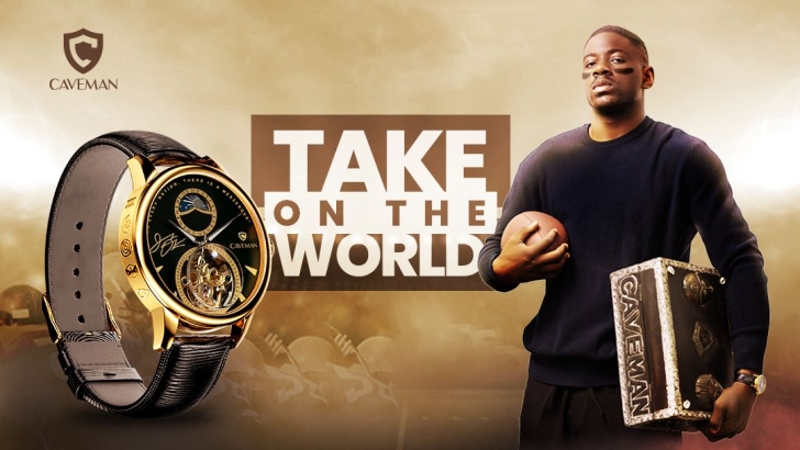 Caveman Watches launches project with NFL star Jeremiah Owusu-Koramoah