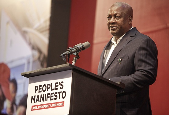 John Dramani Mahama, flagbearer of NDC