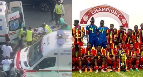 Hearts of Oak confirms death of fan who collapsed during Homowo Cup match