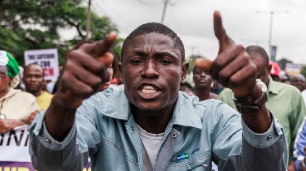 Protesters are railing against the high cost of living and what they say is "bad governance"