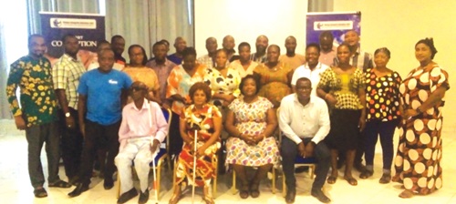  Some of the participants in the workshop with the facilitators