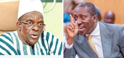 Alban Sumana Kingsford Bagbin — Speaker of Parliament, Alexander Afenyo-Markin — Majority Leader in Parliament