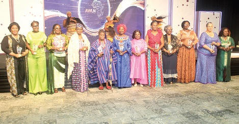 Awardees of African Women Leaders Network. Picture: ESTHER ADJORKOR ADJEI 
