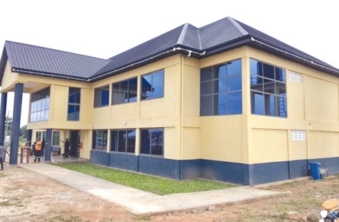The two-storey classroom block