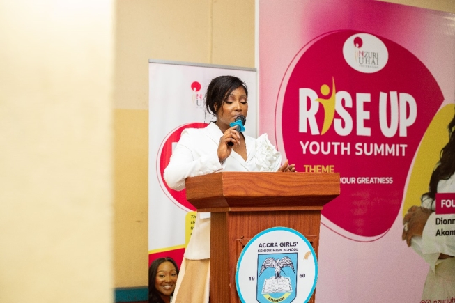 Nzuri Uhai Foundation inspires Accra Girls Senior High School students with Rise Up Youth Summit